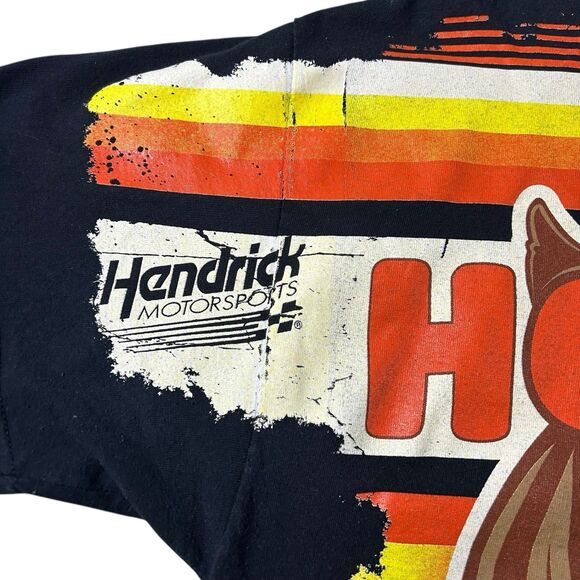 Vintage Chase Elliott NASCAR Hooters Graphic Shirt Men’s XL AOP Racing Y2K - Picture 5 of 9